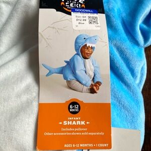 Infant shark costume
